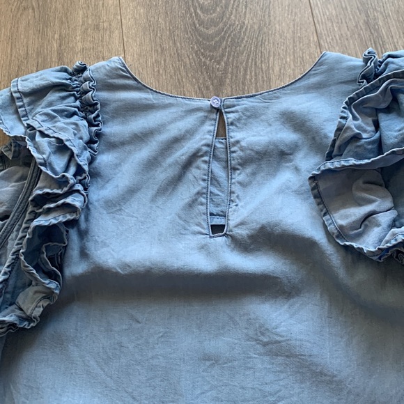 Francesca’s Ruffle Sleeve Dress - Size Medium - Picture 6 of 6